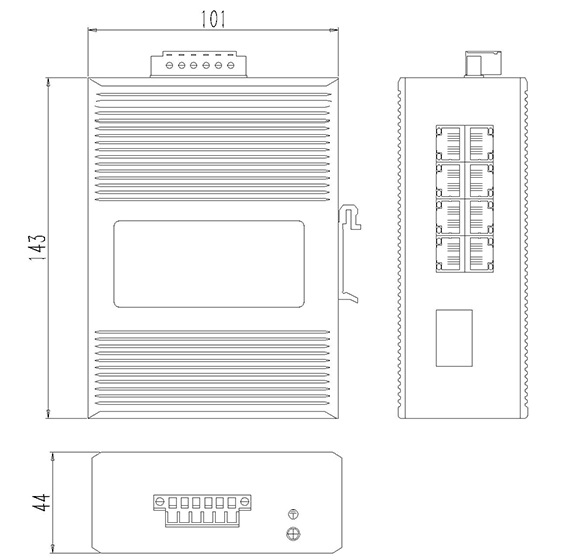 千兆1光8電(卡軌式)-外形尺寸.jpg